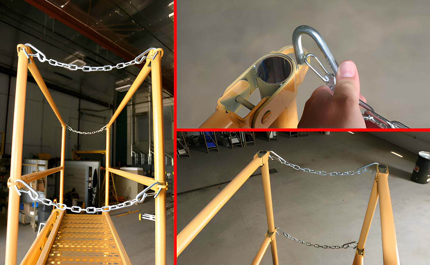 TELE-TOWER® GUARDRAIL & CHAIN 14-00 - Paragon Pro