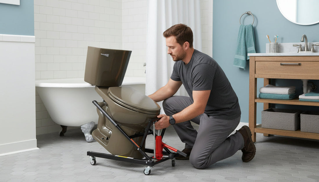 How to Install a Toilet Without Destroying Your Back or the Bathroom