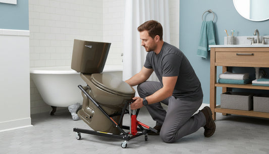 How to Install a Toilet Without Destroying Your Back or the Bathroom