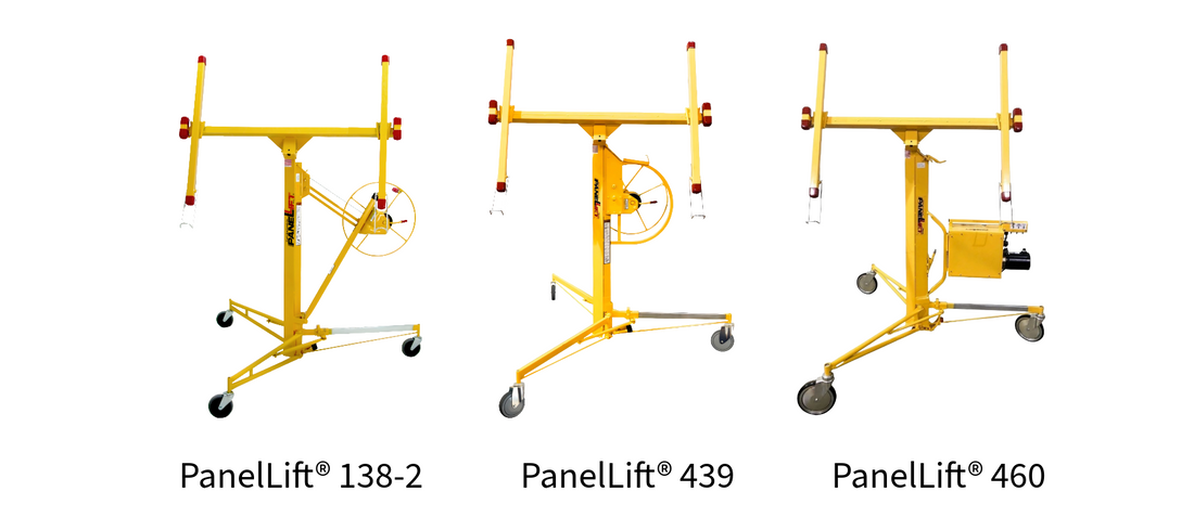 Which Drywall Lift Should You Choose? Comparing the Original Panellift Models for Your Job-Sites