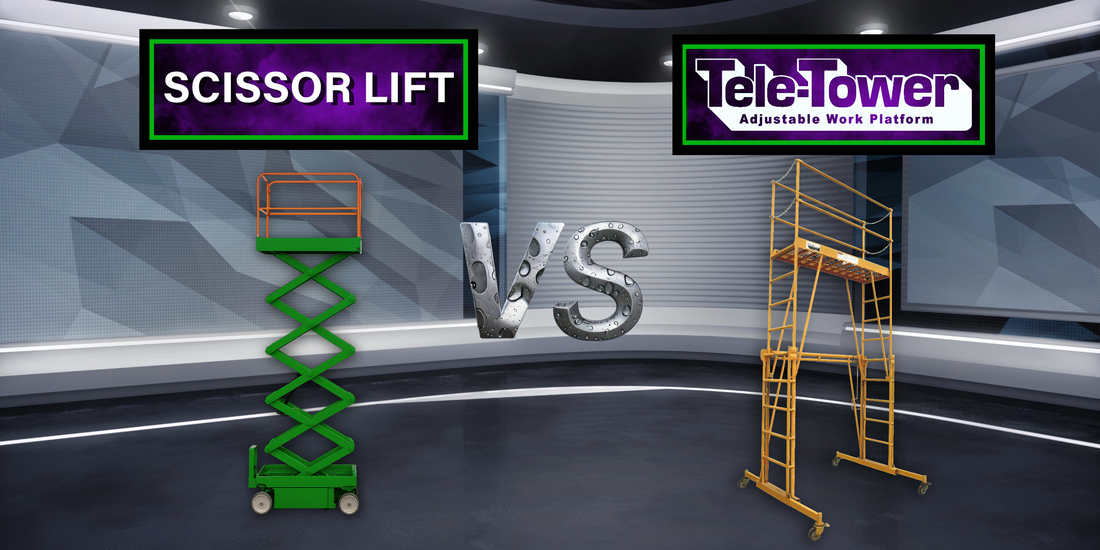 Mini Scissor Lift vs. Tele-Tower®: Which One Makes More Sense for Your Job?