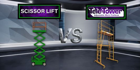 Mini Scissor Lift vs. Tele-Tower®: Which One Makes More Sense for Your Job?
