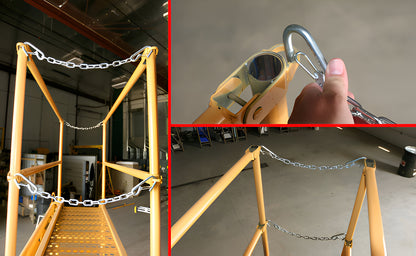 TELE-TOWER® GUARDRAIL & CHAIN 14-00