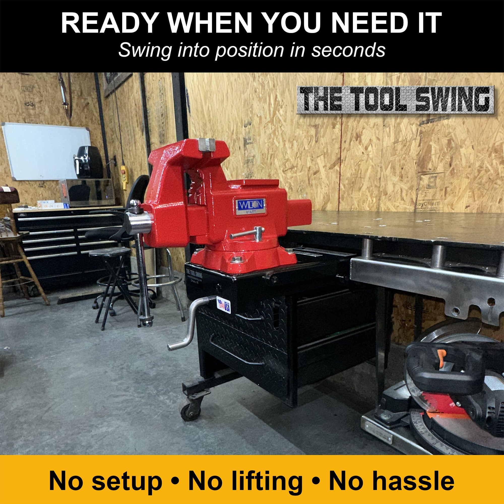 The Tool Swing Vise - Standard - Paragon Pro