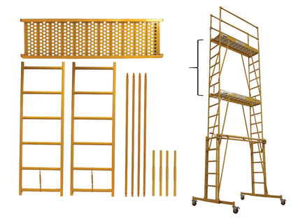 TELE-TOWER® 1177 6' FT EXTENSION 1000 LBS 17' DECK HEIGHT 6'X19" DECK SIZE