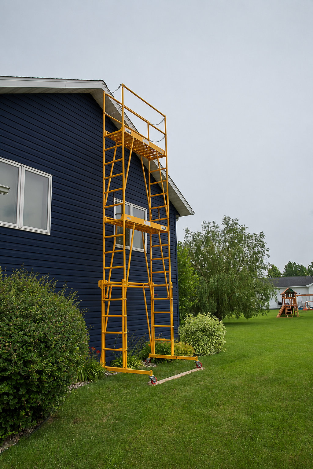 TELE-TOWER® MODEL 1101 ADJUSTABLE WORK PLATFORM 11 FT 1000 LBS 6'X19