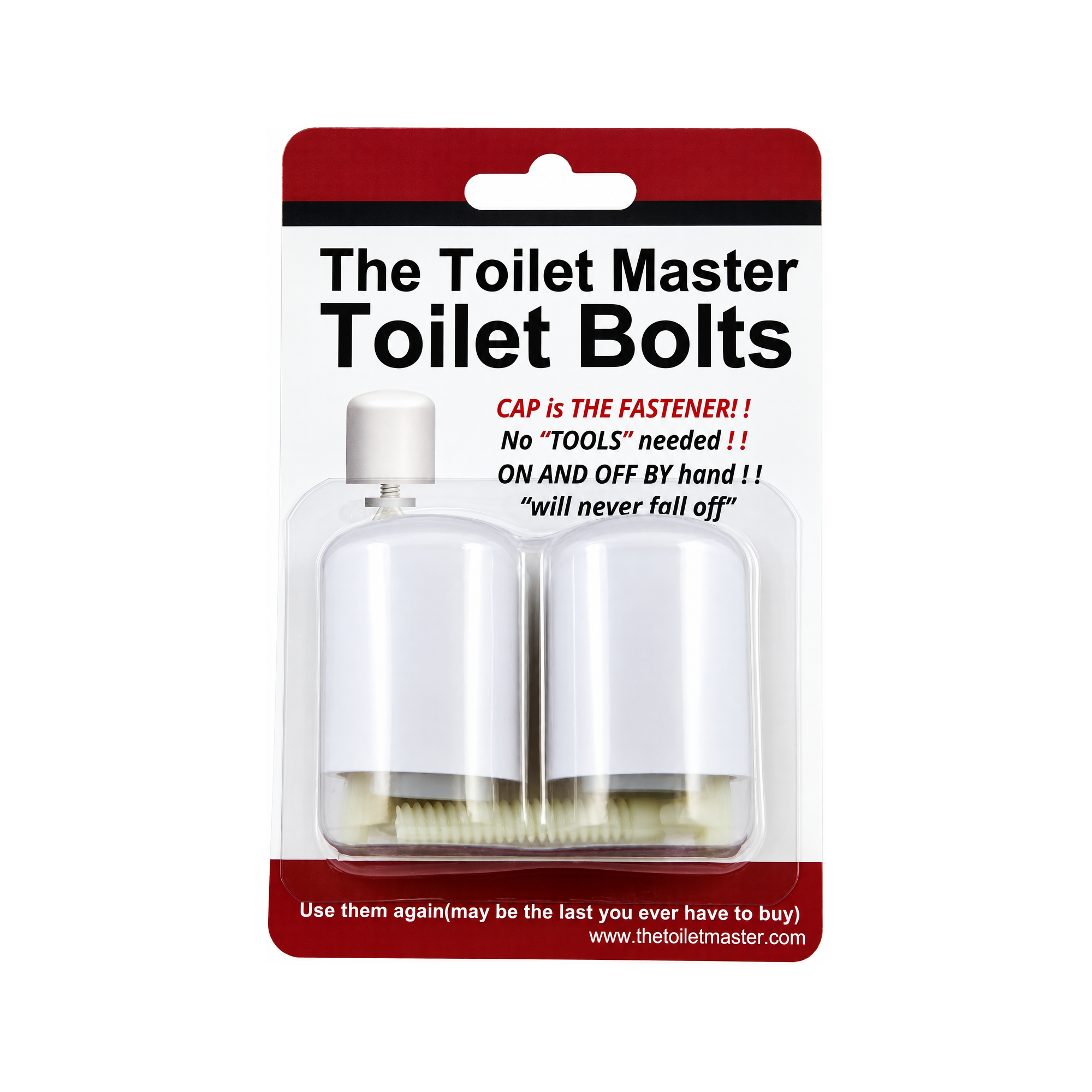 The Toilet Master Jack Toilet Bolts