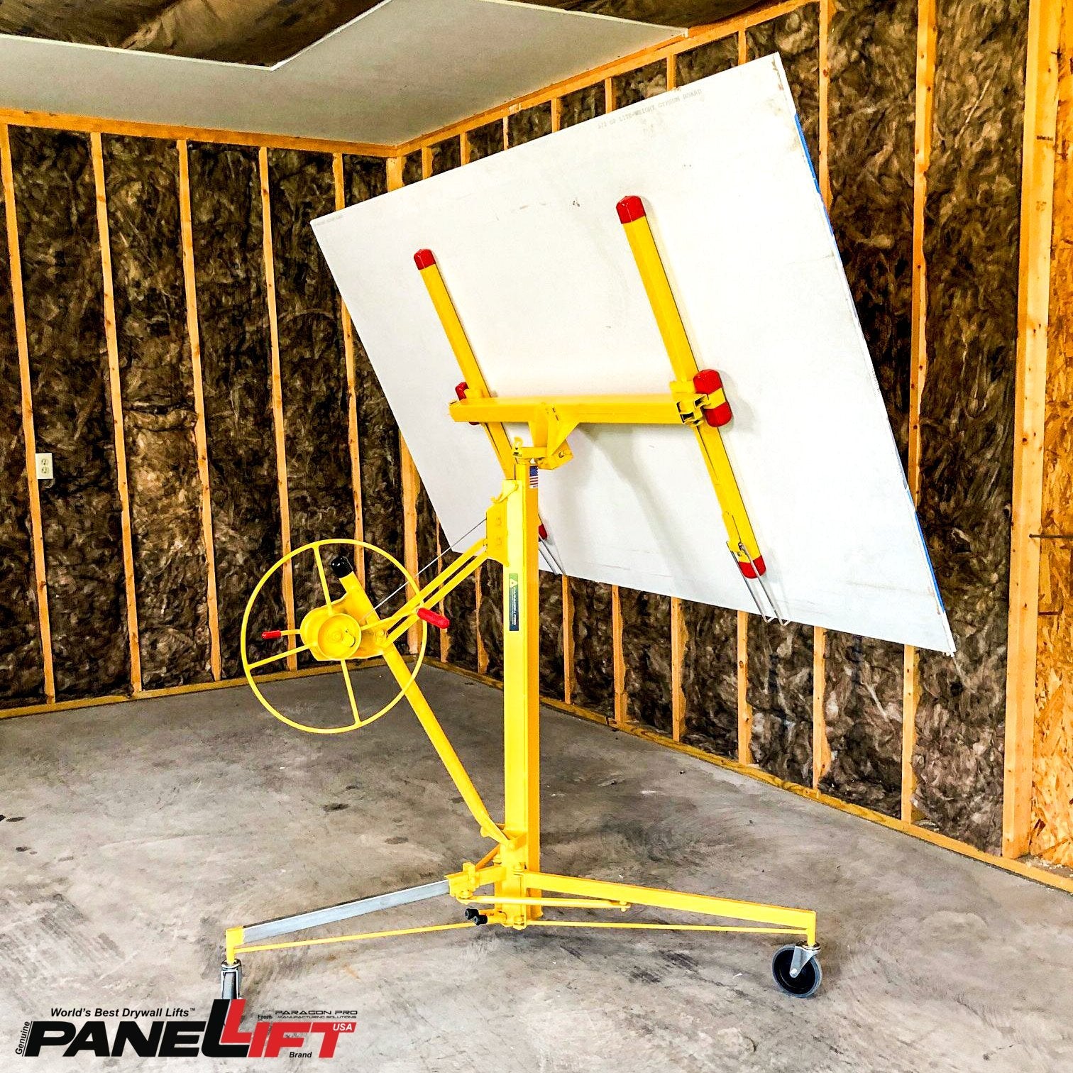 Panellift Drywall Lift Model 125 11' 150 lbs - paragonpromfg