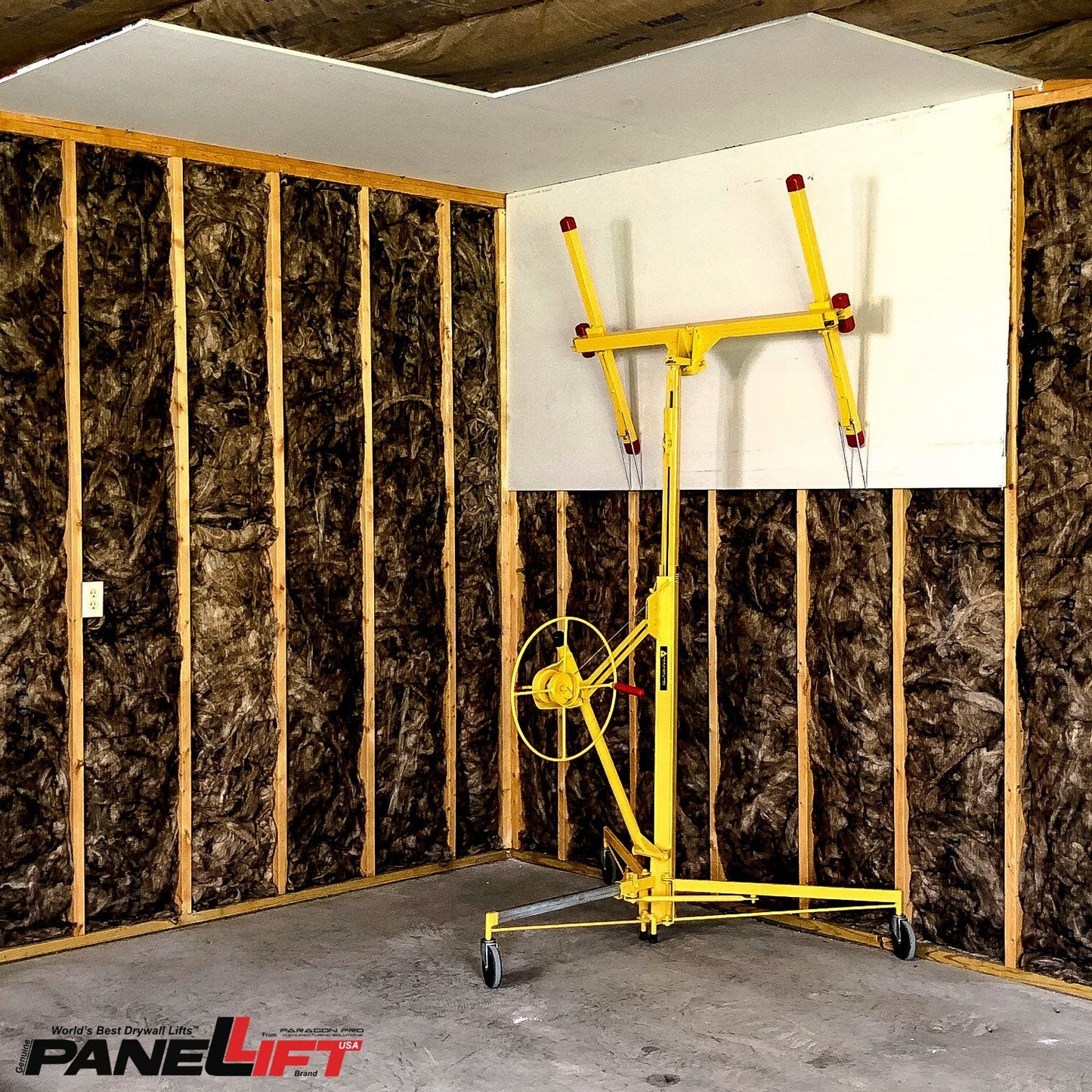 Panellift Drywall Lift Model 125 11' 150 lbs - paragonpromfg