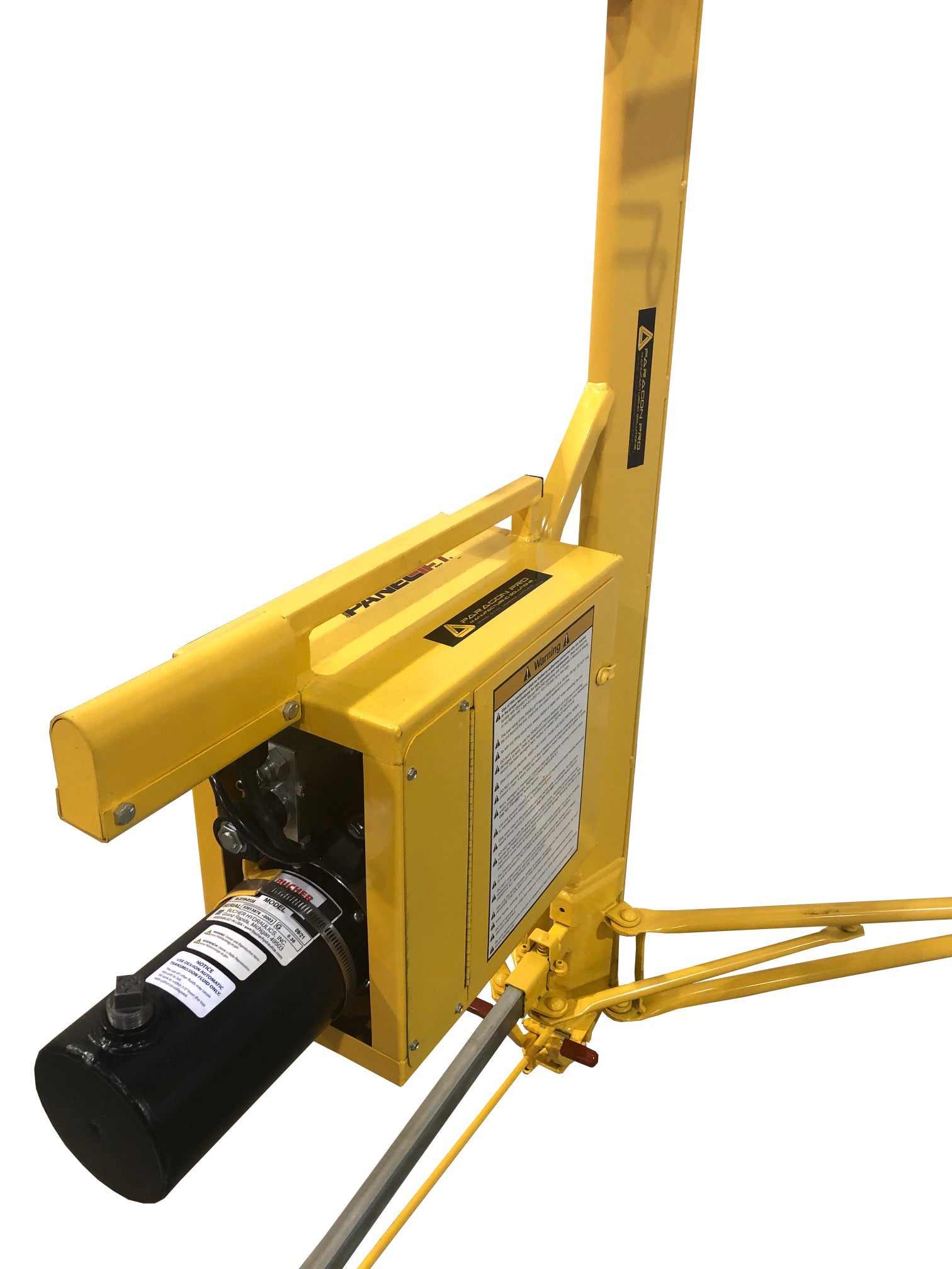 Panellift Hydraulic Drywall Lift Model 460 14'3 200 lbs - paragonpromfg