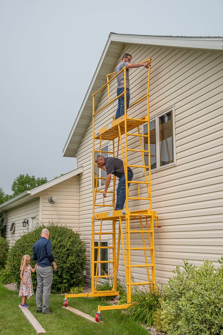 TELE - TOWER® 1177 - 22 6' EXTENSION 17' DECK HEIGHT 1000 LBS 6'X22" DECK SIZE - paragonpromfg