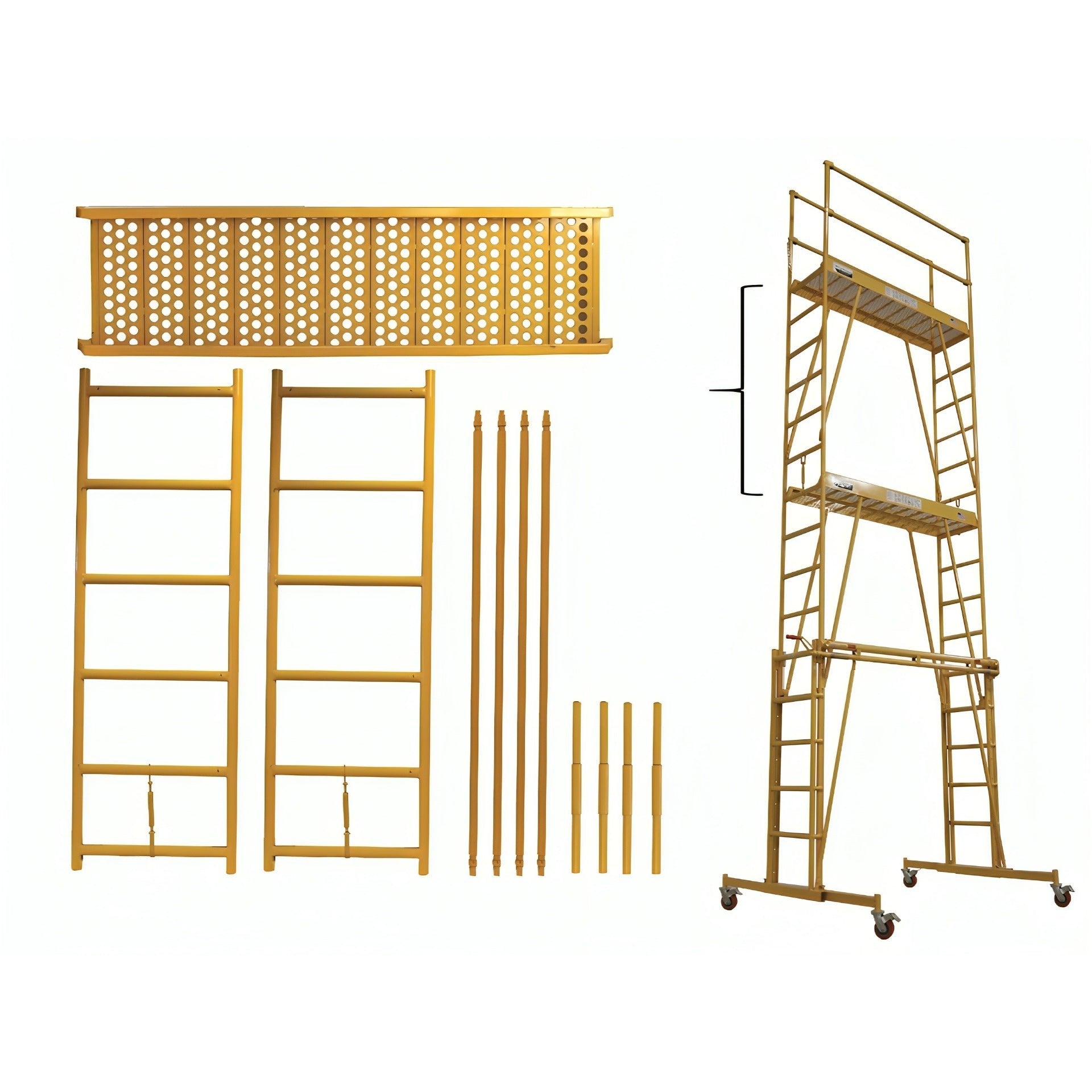 Tele - Tower 1177 - 22 6' Extension 17' Deck Height - paragonpromfg