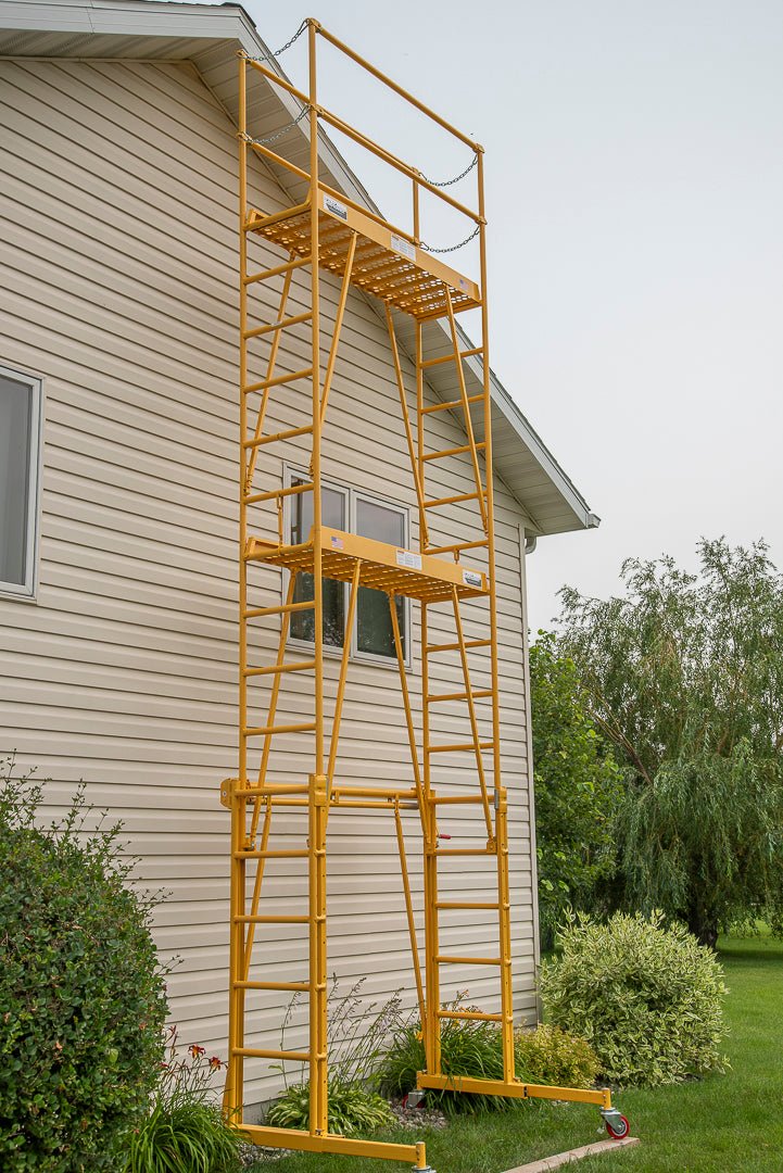 TELE - TOWER® ADJUSTABLE WORK PLATFORM MODEL 1101 - 22 1000 LBS 11' 6'X22