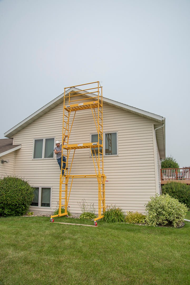 TELE - TOWER® ADJUSTABLE WORK PLATFORM MODEL 1101 - 22 1000 LBS 11' 6'X22