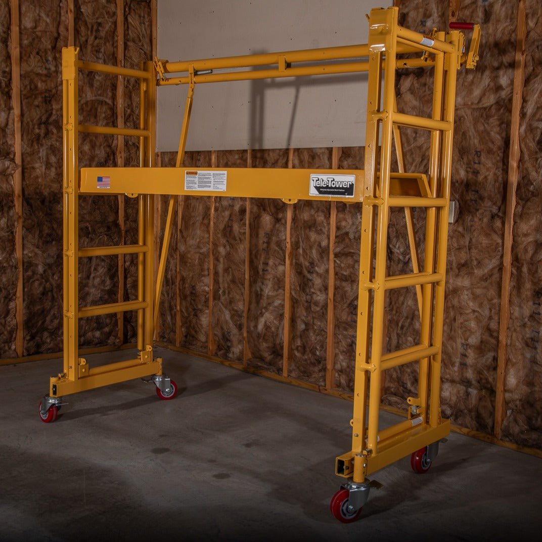 TELE - TOWER® ADJUSTABLE WORK PLATFORM MODEL 1101 - 22 1000 LBS 11' 6'X22