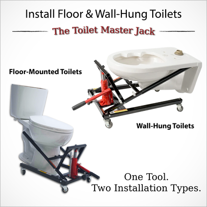 Hydraulic Toilet Installation Jack - Paragon Pro