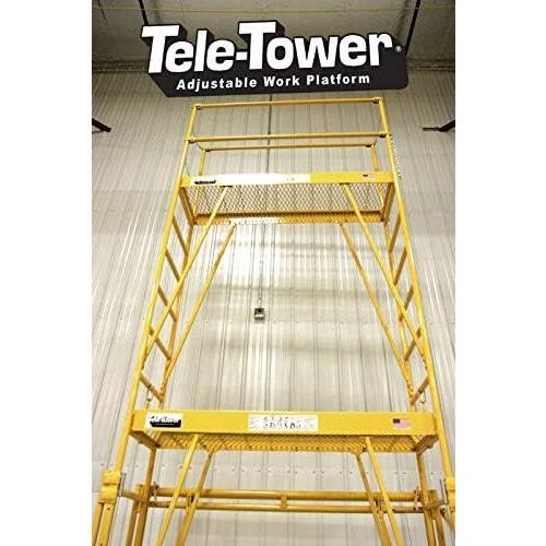 Tele-Tower 1177-96 6' Extension, Yellow - paragonpromfg