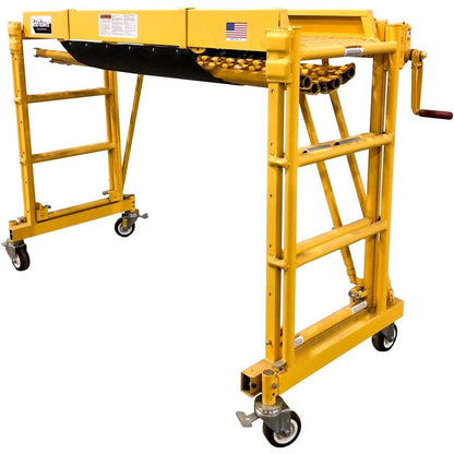 Telpro 414 Tele-Tower Safety Rail Storage Cradle, Yellow - paragonpromfg