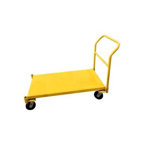 Troll Model 1400 Platform Truck , Yellow - Paragon Pro Manufacturing Solutions Inc.