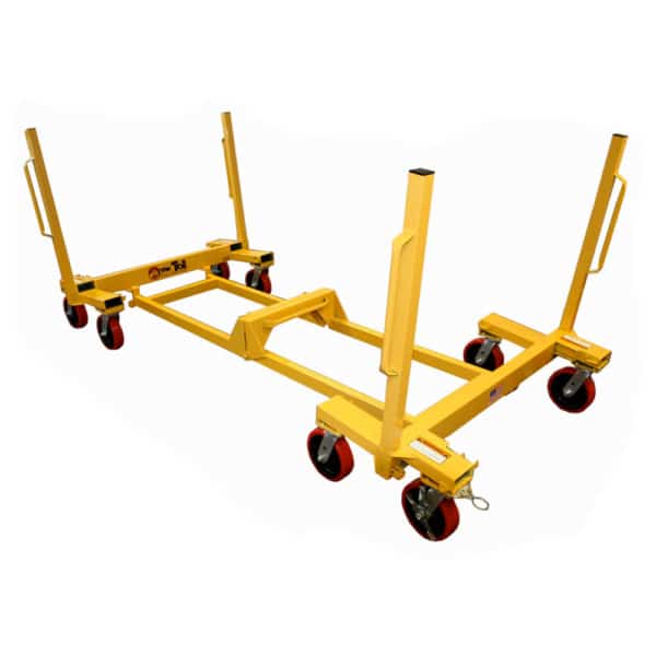 Heavy-duty material handling cart accessory